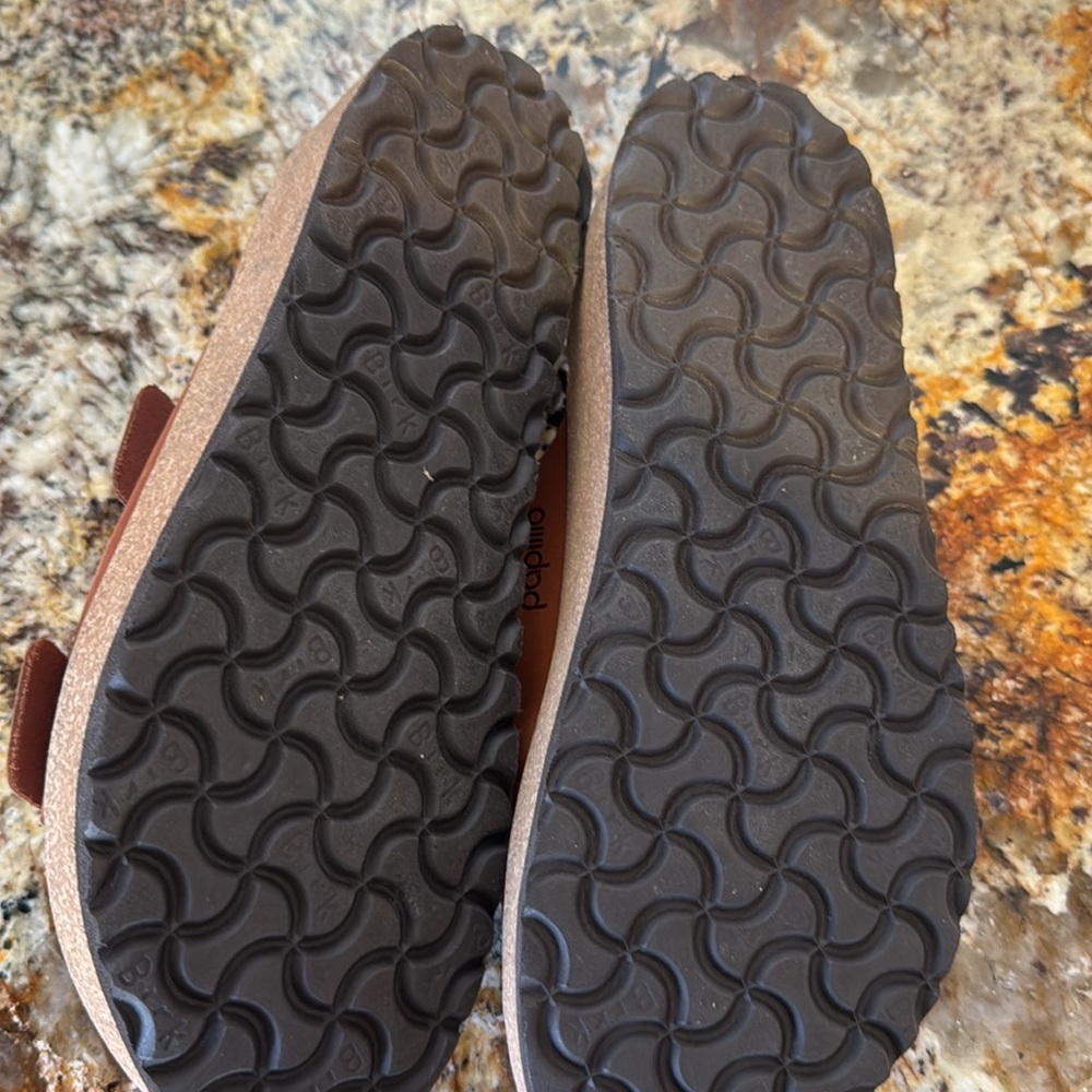 Papillon brown suede sandals - Picture 2 of 3